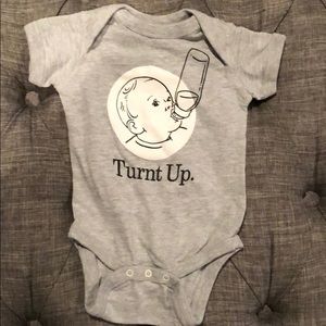 Cute Onesie - new washed in dreft
